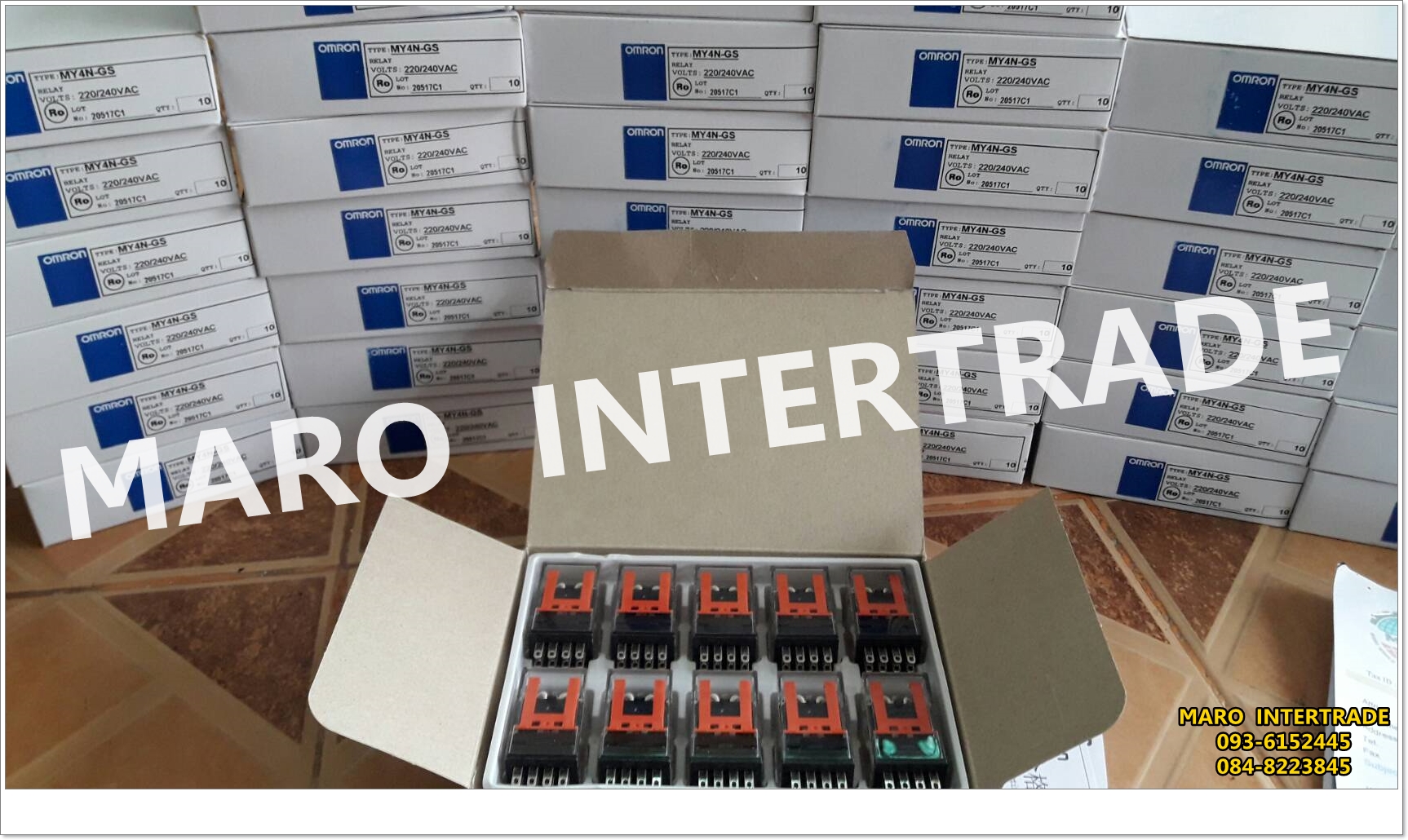 RELAY OMRON MY4N-GS  220V. รูปที่ 5
