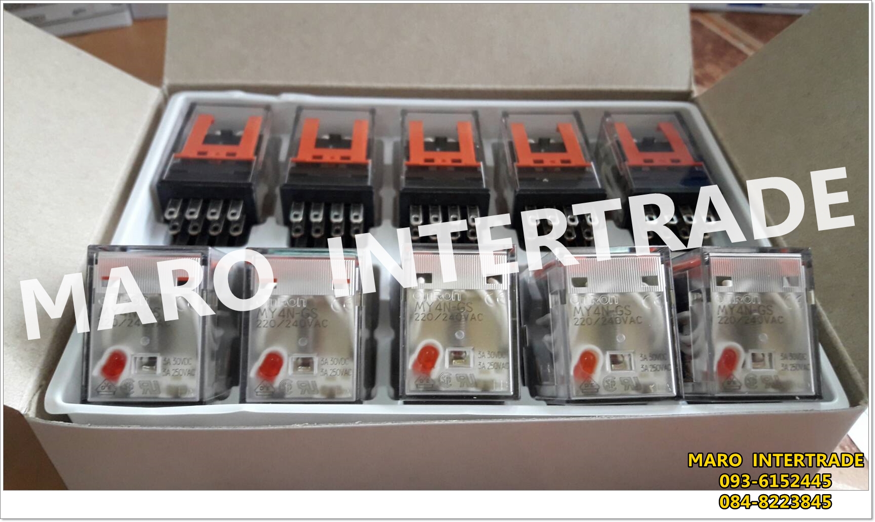 RELAY OMRON MY4N-GS  220V. รูปที่ 3