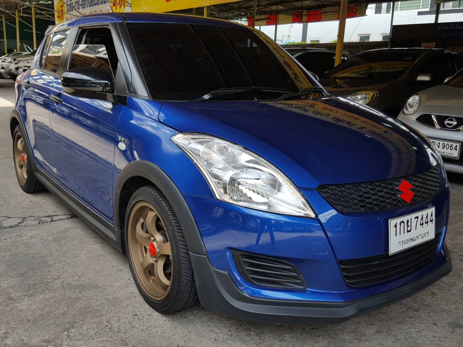 รถสวยสภาพดีSUZUKI SWIFT, 1.25 GA ปี14AT รูปที่ 1