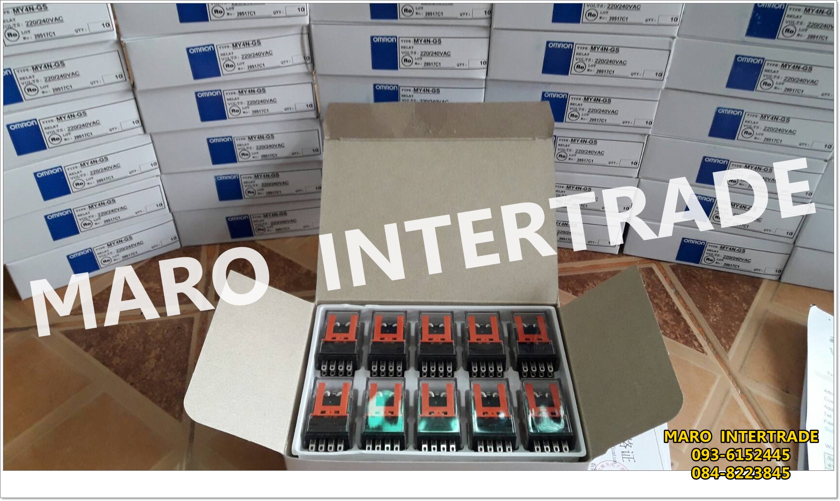 RELAY OMRON MY4N-GS  220V. รูปที่ 6