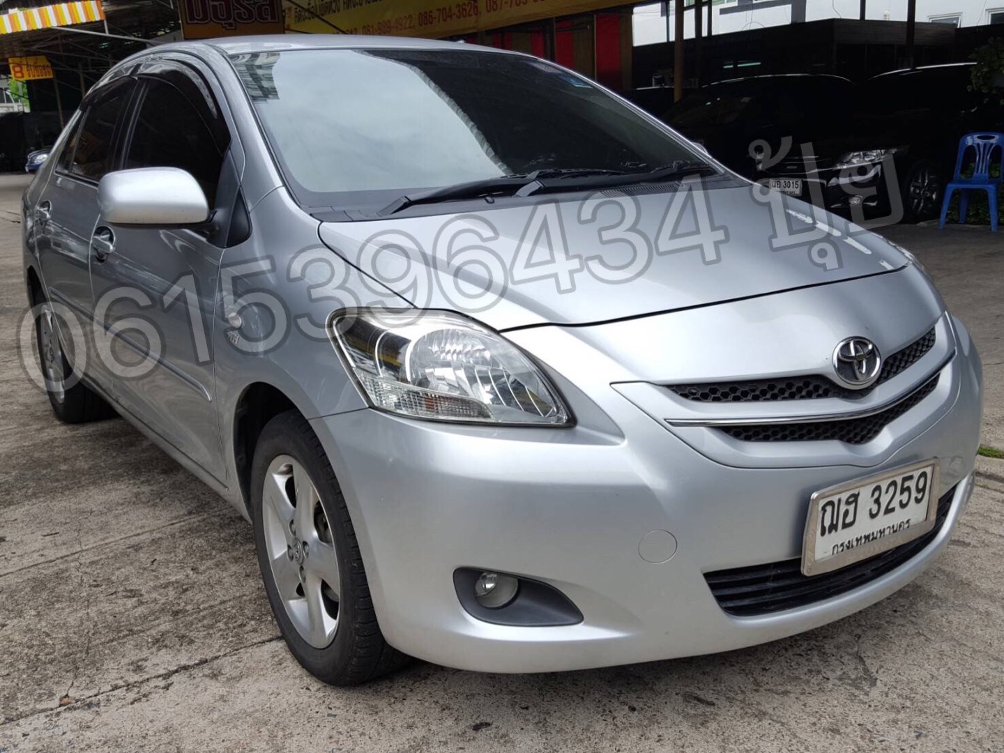 รถสวยสภาพดีToyota vios 1.5 E (AS) ปี10AT รุ่นTOP รูปที่ 1