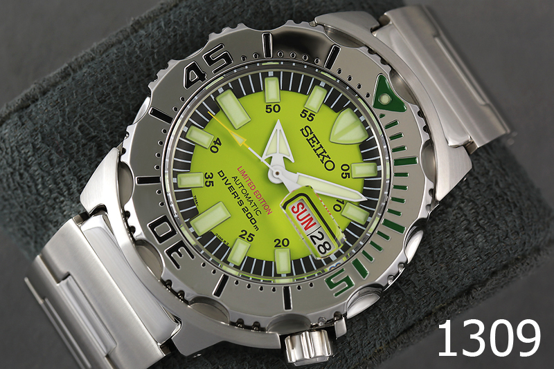 SEIKO GREEN MONSTER LIMITED EDITION รูปที่ 1