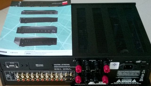 NAD อินทีเกตรแอมป์ 356BEE integrated amplifier for speaker ต่อ ลำโพง เครื่องเสียง โฮมเธียร์เตอร์ รูปที่ 3