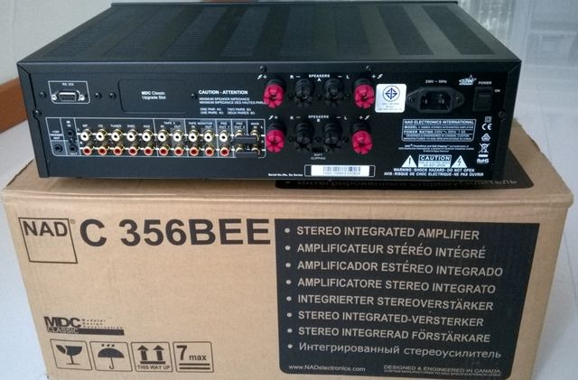 NAD อินทีเกตรแอมป์ 356BEE integrated amplifier for speaker ต่อ ลำโพง เครื่องเสียง โฮมเธียร์เตอร์ รูปที่ 6
