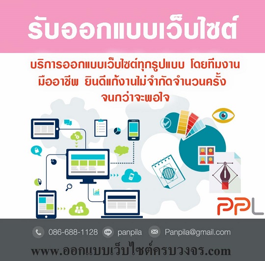  บริการรับออกแบบเว็บไซต์ทุกรูปแบบ WEBSITE DESIGN SERVICE  รูปที่ 4