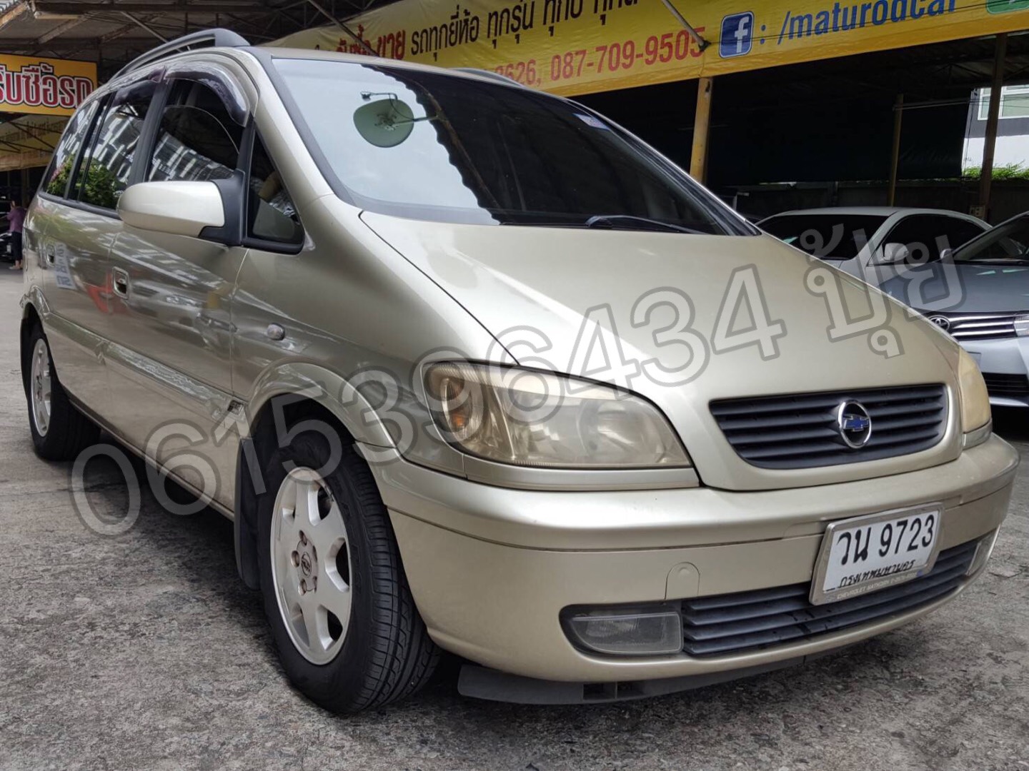 รถสวยสภาพดี CHEVROLET ZAFIRA, 2.2 LT ปี02AT รูปที่ 1