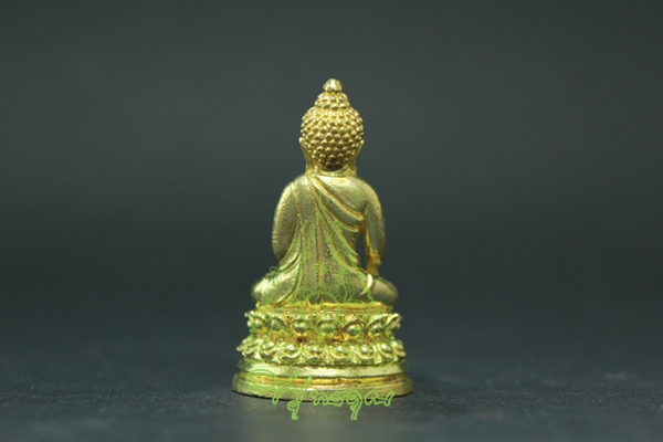 พระกริ่งถือสังฆ์ สูง 3.2 ซ.ม. ขัดเงา 120.- โรงหล่อ 54 พุทธคุณ รูปที่ 5