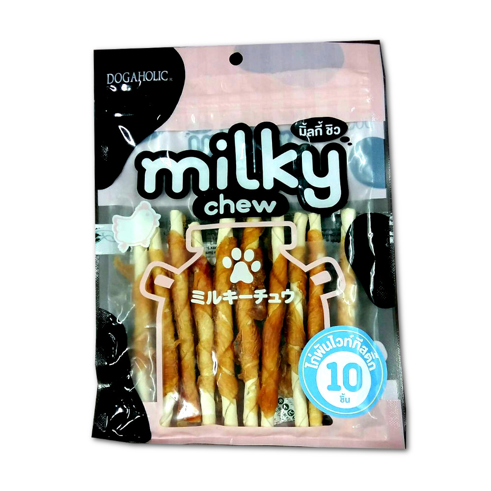 Dogaholic Milky Chew ขนมสุนัข สแน็คสุนัข แบบนิ่ม รูปที่ 3