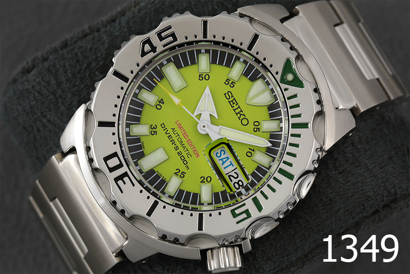 SEIKO GREEN MONSTER LIMITED EDITION รูปที่ 1