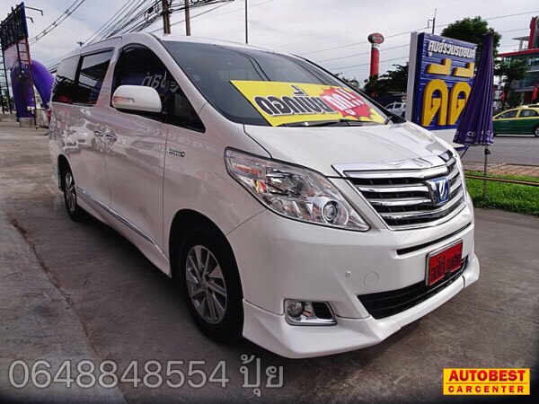 TOYOTA ALPHARD 2.4 HV ElECTRICAL ปี13AT รูปที่ 1