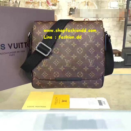 กระเป๋า Louis Vuitton District Monogram Macassar PM Bag (เกรด Hi-End) หนังแท้สวยมากค่ะ  รูปที่ 1