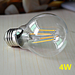 รูปย่อ หลอดไฟLED Filament Bulb A60 4W ขั้วE27 รูปที่3