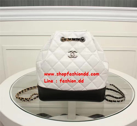 กระเป๋า CHANEL GABRIELLE BACKPACK ฺin White Bag (เกรด Hi-End) ขนาด 9 นิ้ว  รูปที่ 1