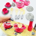 รูปย่อ Jungjiki Toy - ชุดครัวกระเป๋าเดินทางล้อลากสีชมพู รูปที่3