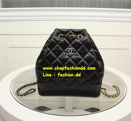 กระเป๋า CHANEL GABRIELLE BACKPACK ฺin Black Bag (เกรด Hi-End) ขนาด 9 นิ้ว   รูปที่ 1