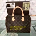 พร้อมส่ง กระเป๋า Louis Vuitton Monogram Canvas Speedy 30 หนังแท้ (เกรด Hi-end)  -- กระเป๋า Louis Vuitton รุ่นขายดี ยอดฮิต งานหนังแท้ทั้งใบ 