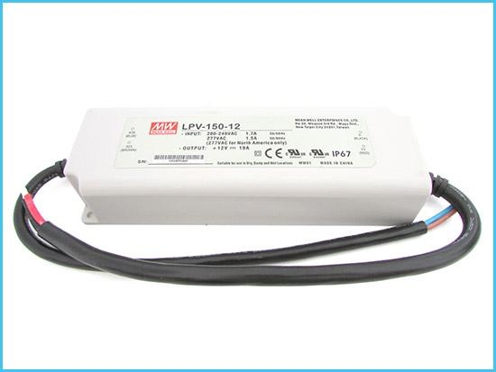 Meanwell LED Driver LPV 150-12 24 IP67 รูปที่ 1