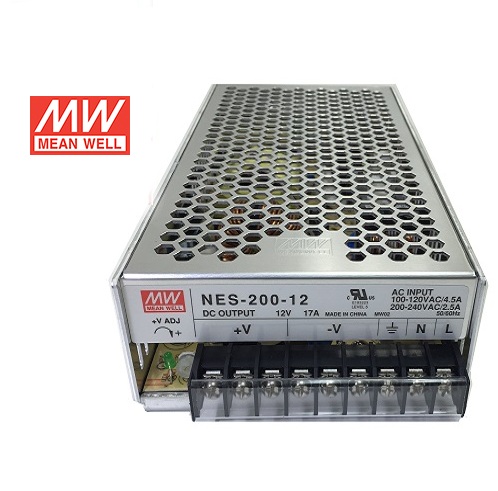 Meanwell LED Driver NES 200-12 24 รูปที่ 1