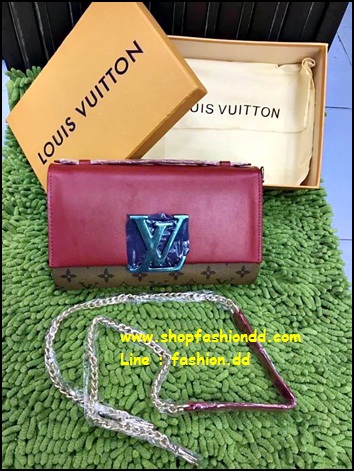 Louis Vuitton Monogram Canvas Clucth รุ่นมาใหม่ หนังแท้ทั้งใบ (เกรด Hi-end)   กระเป๋าหลุยส์  รูปที่ 1