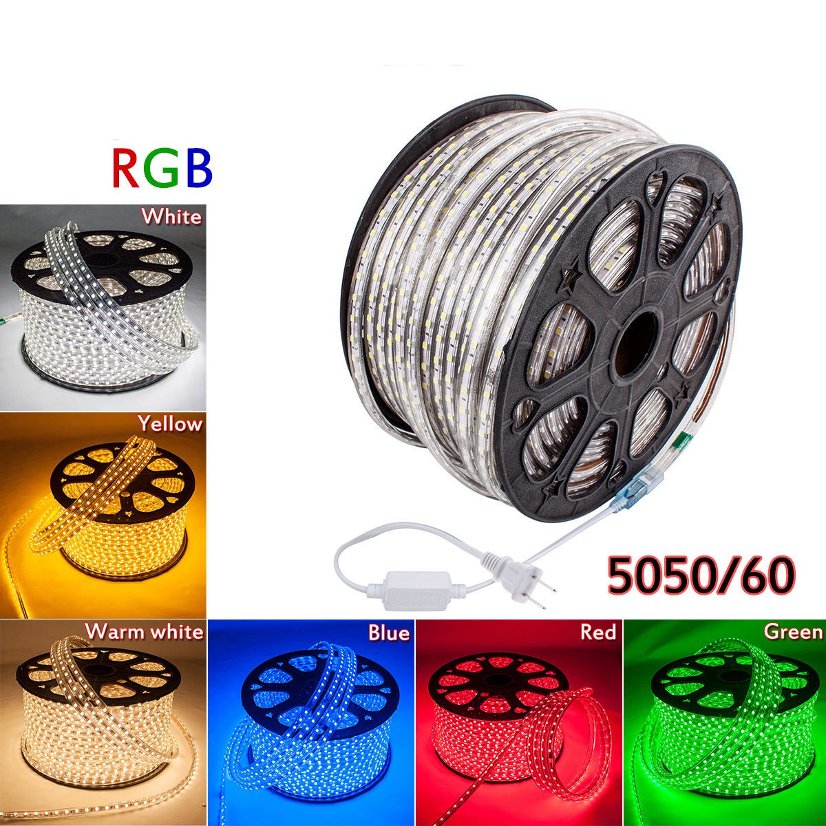 ไฟสายยาง LED Rope light 5050 แบบแบน รูปที่ 6