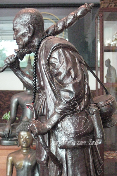 หลวงปู่ทวดธุดงค์ ทองเหลือง รมสี - โรงหล่อพรหมรังสี - Prommrungsee - บริษัท พุทธ พรหมรังสี จำกัด รูปที่ 6