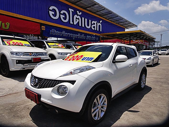 รหัสAB423 NISSAN JUKE 1.6 E AT ปี 2014 ราคาเพียง 509,000 เท่านั้น ออกรถ   9,000 บาท ผ่อน  10,000 / เดือน  ฟรีดาวน์ ฟรีประกันภัย  ต่างจังหวัด ซื้อได้ ติดเครดิต ซื้อได้  ใหม่กริ๊ปเจ้าของเดียวออกห้างดูแลดี เช็กศูนย์ตามระยะ Book Service ครบ รถสวยไม่มีเชียวชน เอกสารครบพร้อมโอน ดูรถกทม.ถนน กาญจนาภิเษก ฝั่งเดียวกับเดอะมอลล์บางแค สนใจติดต่อและทดลองขับ 081-9859973 พล ld line : kam01092512 รูปที่ 1