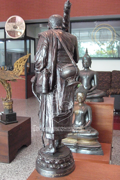 หลวงปู่ทวดธุดงค์ ทองเหลือง รมสี - โรงหล่อพรหมรังสี - Prommrungsee - บริษัท พุทธ พรหมรังสี จำกัด รูปที่ 7
