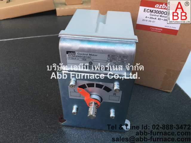 azbil Control Motor ECM3000G910C (อัซบิล) Gas Solenoid Valve  โซลินอยด์แก๊ส รูปที่ 1