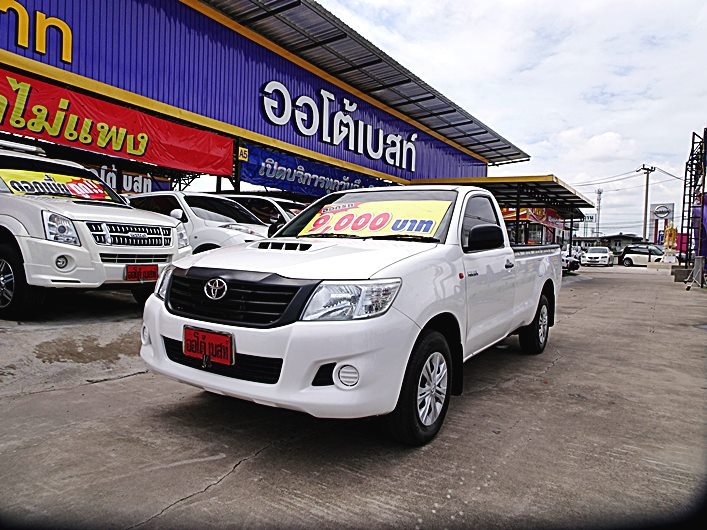 รหัสAB435 TOYOTA VIGO CHAMP 2.5 SINGLE ปี 2014 ราคาเพียง   369,000 เท่านั้น ออกรถ  9,000 บาท ผ่อน  7,xxx / เดือน  ฟรีดาวน์ ฟรีประกันภัย  ต่างจังหวัด ซื้อได้ ติดเครดิต ซื้อได้  ตอนเดียว เครื่อง 2500 cc เกียร์ธรรมดา รถสวย พร้อมใช้งาน เจ้าเดียวออกห้าง ใช้งานน้อยมาก ไม่เคยบรรทุกหนัก เอกสารครบพร้อมโอน ดูรถกทม.ถนน กาญจนาภิเษก ฝั่งเดียวกับเดอะมอลล์บางแค สนใจติดต่อและทดลองขับ 081-9859973 พล id line : kam01092512 รูปที่ 1