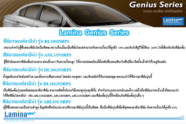 ลามิน่าฟิล์ม ฟิล์มกรองแสง ฟิล์มกันความร้อน ฟิล์มอาคารอัจฉริยะ Lamina LLumar Films รูปที่ 4