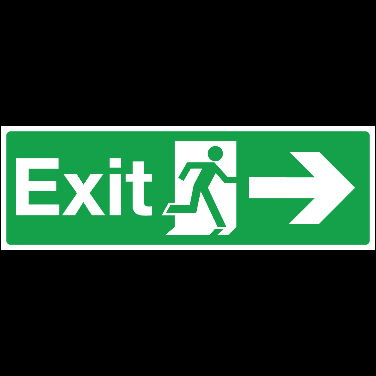 ป้าย Exit (ขวา) รูปที่ 1