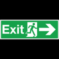 ป้าย Exit (ขวา)