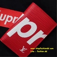 มาใหม่ Louis Vuitton x Supreme Epi Leather Pocket Organizer Wallet Red (Hi-end) หนังแท้ 