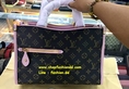 New Louis Vuitton Monogram Canvas Bag รุ่นใหม่ชน Shop สีชมพู (เกรด Hi-end)  กระเป๋า Louis Vuitton