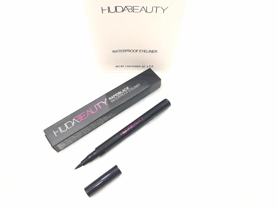 HUDA beauty waterproof eyeliner อายไลเนอร์ปากาเมจิกสีดำกันน้ำของฮูด้า ปลีก 130฿ ส่ง65฿  #เครื่องสำอางราคาถูก #เครื่องสำอางแบรนด์เนม #ขายส่ง #beautyact #ขายส่งราคาถูก #เครื่องสำอาง #เครื่องสำอางค์ #eyeliner #อายไลเนอร์ #huda #hudabeaty #ฮูด้า #เครื่องสำอางค์แบรนด์ #อายไลเนอร์ฮูดา #อายไลเนอร์huda รูปที่ 1