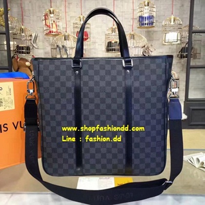 กระเป๋า Louis Vuitton Damier Graphite Tadao Men Bag หนังแท้ทั้งใบ รุ่นยอดนิยม (เกรด Hi-end) ขายดี รูปที่ 1