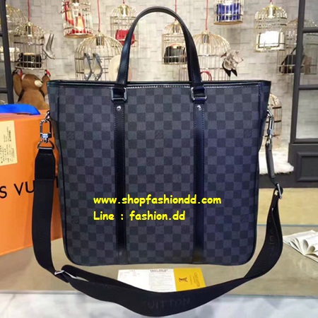 กระเป๋า Louis Vuitton Damier Graphite Tadao Men Bag หนังแท้ทั้งใบ รุ่นยอดนิยม (เกรด Hi-end)  รูปที่ 1