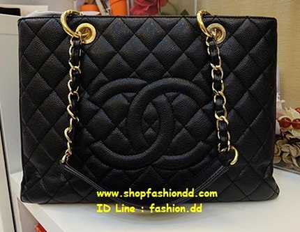 กระเป๋า Chanel GST Carvier in Back อะไหล่ทอง หนังแท้ทั้งใบ (เกรด Hi-end) รุ่นขายดี รูปที่ 1