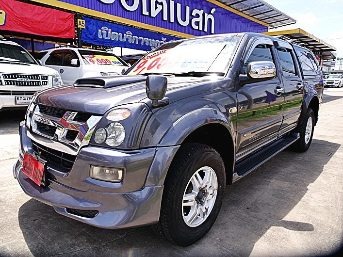 รหัสAB454 ISUZU D-MAX CAB4 3.0 4x4 AT ปี 2004 ราคาเพียง 269,000 เท่านั้น ออกรถ  9,000 บาท ผ่อน  5,xxx / เดือน  ฟรีดาวน์ ฟรีประกันภัย  ต่างจังหวัด ซื้อได้ ✅ติดเครดิต ซื้อได้  ออโต้ ครบครัน AIRBAG/ABS เบาะหนัง CAB4 ล้อMAX 17