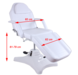 รูปย่อ เตียงทำหน้าไฮโดรลิค เตียงนวดหน้าไฮโดรลิค Hydraulic Facial Bed  รูปที่2