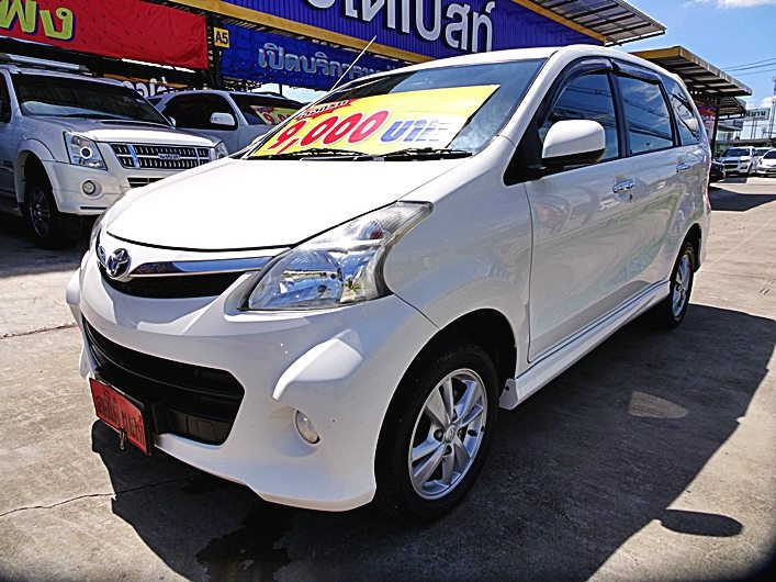 รหัสAB465 TOYOTA AVANZA 1.5 S AT ปี 2013 ราคาเพียง 439,000 เท่านั้น ออกรถ  9,000 บาท ผ่อน  8,xxx / เดือน  ฟรีดาวน์ ฟรีประกันภัย  ต่างจังหวัด ซื้อได้ ติดเครดิต ซื้อได้  ใหม่ล่าสุด รุ่นท็อป ออฟชั่นครบครัน ปุ่มควบคุมที่พวงมาลัย หน้าจอ DVD  แอร์ผู้โดยสาร เจ้าของเดียว ดูแลดี เอกสารครบพร้อมโอน ดูรถกทม.ถนน กาญจนาภิเษก ฝั่งเดียวกับเดอะมอลล์บางแค สนใจติดต่อและทดลองขับ 081-9859973 พล Id line : kam01092512 รูปที่ 1