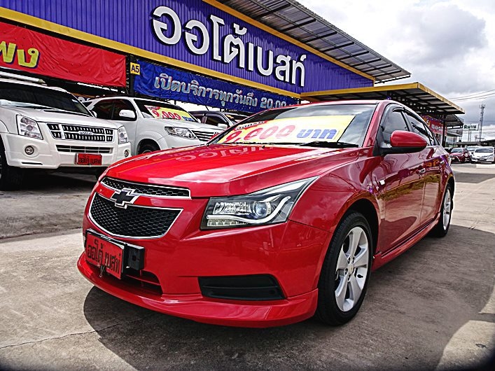 รหัสAB468 CHEV CRUZE 1.8 LTZ ปี 2012 ราคาเพียง 369,000 เท่านั้น ออกรถ  9,000 บาท ผ่อน  7,xxx / เดือน  ฟรีดาวน์ ฟรีประกันภัย  ต่างจังหวัด ซื้อได้ ติดเครดิต ซื้อได้  รุ่นท็อปสุด ออฟชั่นครบครัน เจ้าของเดียวออกห้าง ดูแลดี ไม่มีเชี่ยวชน เบาะหนังทูโทน ดำ-นำตาล พวงมาลัยมัลติฟังชั่น  ชุดแต่งรอบคัน เอกสารครบพร้อมโอน ดูรถกทม.ถนน กาญจนาภิเษก ฝั่งเดียวกับเดอะมอลล์บางแค สนใจติดต่อและทดลองขับ 081-9859973 พล ld line : kam01092512 รูปที่ 1