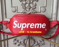 New Louis Vuitton X Supreme Bumbag Epi in Red Bag (เกรด Hi-End) หนังแท้ รุ่นใหม่ชน Shop