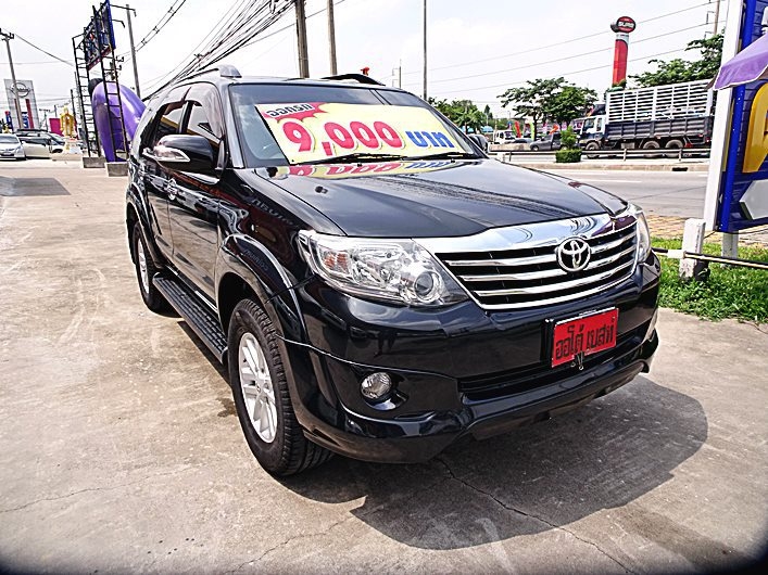 รหัสAB483 TOYOTA FORTUNER 2.7V 2WD AT ปี 2012 ราคาเพียง  749,000 เท่านั้น ออกรถ  9,000 บาท ผ่อน 14,xxx / เดือน  ฟรีดาวน์ ฟรีประกันภัย  ต่างจังหวัด ซื้อได้ ติดเครดิต ซื้อได้  ชุดแต่งเต็มๆรอบคัน เครื่องเบนซิน 2700cc. ขับเคลื่อน2ล้อ ออฟชั่นครบครัน AIRBAG/ABS  - ดาวน์น้อย  - ฟรีประกันภัย รถสวย ไม่มีเชียวชน เอกสารครบพร้อมโอน ดูรถกทม.ถนน กาญจนาภิเษก ฝั่งเดียวกับเดอะมอลล์บางแค สนใจติดต่อและทดลองขับ 081-9859973 พล ld line : kam01092512 รูปที่ 1