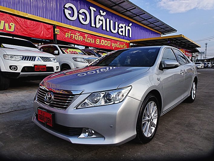 รหัสAB492 TOYOTA CAMRY 2.5 G ATปี 2014 ราคาเพียง  809,000 เท่านั้น ออกรถ 9,000 บาท ผ่อน 16,xxx / เดือน  ฟรีดาวน์ ฟรีประกันภัย ต่างจังหวัด ซื้อได้ ติดเครดิต ซื้อได้  รุ่นท็อป เครื่อง 2500 cc เจ้าของเดียวออกห้าง ใช้งานมาน้อย 5x,xxx กม เท่านั้น กุญแจสำรองครบ Book Service ครบ  เอกสารครบพร้อมโอน ดูรถกทม.ถนน กาญจนาภิเษก ฝั่งเดียวกับเดอะมอลล์บางแค สนใจติดต่อและทดลองขับ 081-9859973 พล ld line : kam01092512 รูปที่ 1