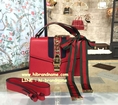 New Gucci Sylvie Medium in Red Bag (เกรด Hi-End) หนังแท้ รุ่นใหม่ชน Shop สีแดง