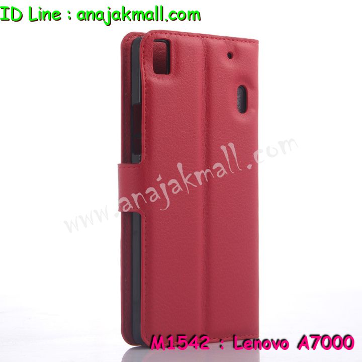 M1542 เคสหนังฝาพับ Lenovo A7000 มีช่องใส่บัตร รูปที่ 2