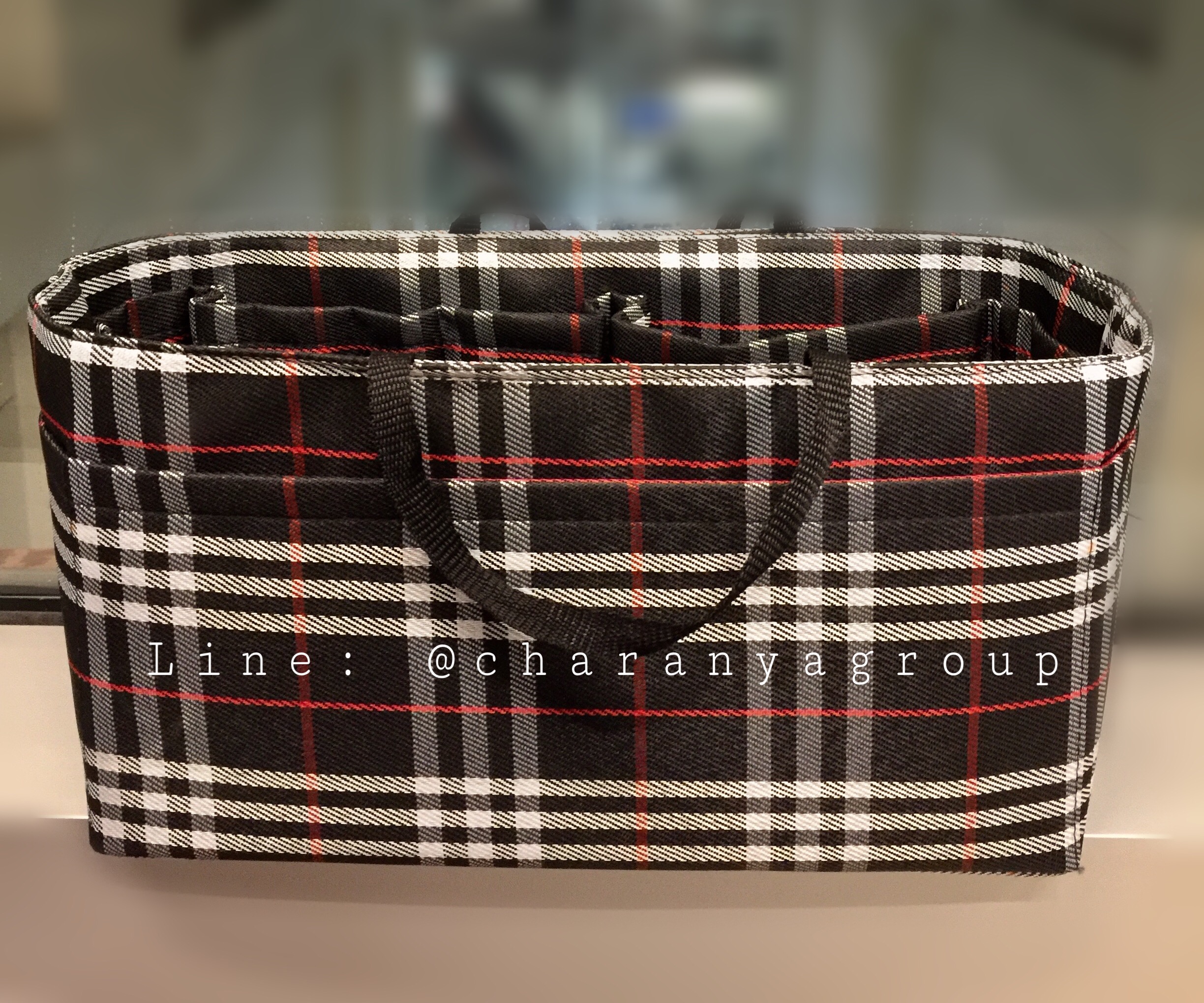 Bag in bag กระเป๋าจัดระเบียบ ที่จัดทรงกระเป๋า จัดระเบียบกระเป๋า รูปที่ 6