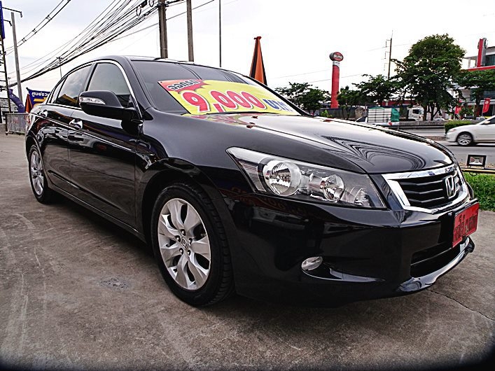 รหัสAB500 HONDA ACCORD 2.4 EL AT ปี2009 ราคาเพียง 539,000 เท่านั้น ออกรถ 9,000 บาท ผ่อน 10,xxx / เดือน  ฟรีดาวน์ ฟรีประกันภัย  ต่างจังหวัด ซื้อได้ ติดเครดิต ซื้อได้  รุ่นท็อป เครื่อง 2000 cc ออฟชั่นครบครัน  AIRBAG/ABS เบาะหนังปรับไฟฟ้า พวงมาลัยมัลติฟังชั่นคู่ ภายใจตกแต่งลายไม้ ไมล์ 152,xxx กิโล เอกสารครบพร้อมโอน ดูรถกทม.ถนน กาญจนาภิเษก ฝั่งเดียวกับเดอะมอลล์บางแค สนใจติดต่อและทดลองขับ 081-9859973 พล ld line : kam01092512 รูปที่ 1