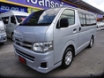 รหัสAB510 TOYOTA Hiace  2.5 GL MTปี 2012 ราคาเพียง 589,000 เท่านั้น ออกรถ  59,000 บาท ผ่อน 11,xxx / เดือน  ดาวน์ 59,000 บาท ฟรีประกันภัย ต่างจังหวัด ซื้อได้ ติดเครดิต ซื้อได้  ตู้ดีเซล เครื่อง 2500 cc  รถสวยพร้อมใช้งาน วิ่งส่วนบุคคลตลอด ไม่เคยรับจ้าง ไมล์ 208,xxx กิโล เอกสารครบพร้อมโอน ดูรถกทม.ถนน กาญจนาภิเษก ฝั่งเดียวกับเดอะมอลล์บางแค สนใจติดต่อและทดลองขับ 081-9859973 พล ld line : kam01092512